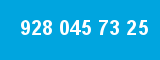 928 045 73 25